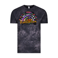 Cloud Black Halloween Vintage Tee - SublimationCraftShop