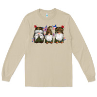 Mushroom military gnomes star Long Sleeve Tee - Artiststas