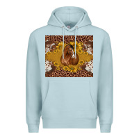 Blue Mist horse Premium Hoodie - BarkalooDesign
