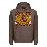 Coffee horse Premium Hoodie - BarkalooDesign