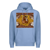 Colony Blue horse Premium Hoodie - BarkalooDesign