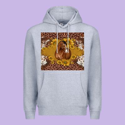 Horse Premium Hoodie Designed By Barkaloodesign