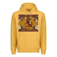 Mustard horse Premium Hoodie - BarkalooDesign