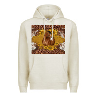 Oatmeal Heather horse Premium Hoodie - BarkalooDesign