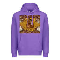 Purple horse Premium Hoodie - BarkalooDesign