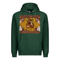 Sports Green horse Premium Hoodie - BarkalooDesign