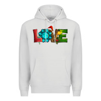 Dove Grey christmas gemstone love Premium Hoodie - RanaPortraitStore