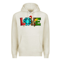 Oatmeal Heather christmas gemstone love Premium Hoodie - RanaPortraitStore