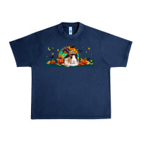 Navy Halloween Guinea Pig Urban Heavy Tee - LillyAllenDesigns
