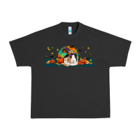 Pigment Black Halloween Guinea Pig Urban Heavy Tee - LillyAllenDesigns