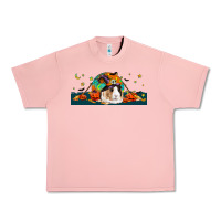 Salmon Halloween Guinea Pig Urban Heavy Tee - LillyAllenDesigns
