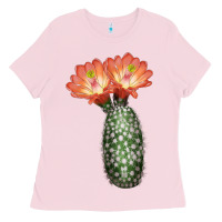 Bubblegum Pink King Cup Cactus Ladies Tee - LillyAllenDesigns