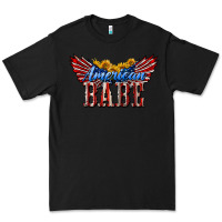 Black American Babe With Sunflowers Premium Tee - LillyAllenDesigns