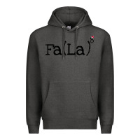 Charcoal Heather fa la christmas Premium Hoodie - DesigneFamous