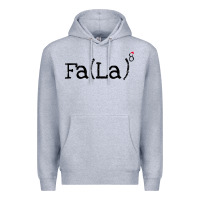 Heather Grey fa la christmas Premium Hoodie - DesigneFamous