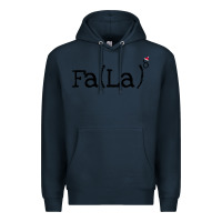 Navy fa la christmas Premium Hoodie - DesigneFamous