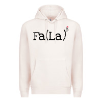 Pale Pink fa la christmas Premium Hoodie - DesigneFamous