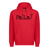 Red fa la christmas Premium Hoodie - DesigneFamous
