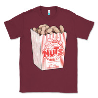 Burgundy Peanuts Classic Tee - FaDigitalArtStudio