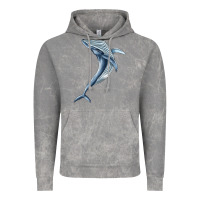 Cloud Rock humpback whale jumping Vintage Hoodie - BarkalooDesign