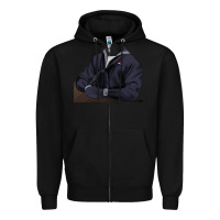 Black retriever sailor 2 Zipper Hoodie - RanaPortraitStore