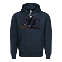 Navy retriever sailor 2 Zipper Hoodie - RanaPortraitStore