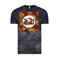 Cloud Black joy christmas cow Vintage Tee - LillyAllenDesigns