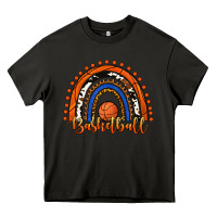 Asphalt Basketball Rainbow Heavy Core Tee - RanaPortraitStore
