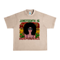 French Oak juneteenth is independence Urban Heavy Tee - SublimationCraftShop