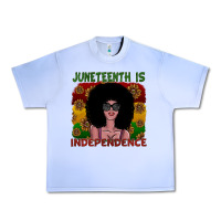 Grape Ice juneteenth is independence Urban Heavy Tee - SublimationCraftShop