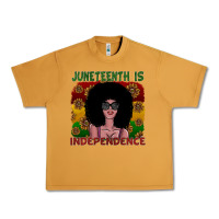 Peanut Butter juneteenth is independence Urban Heavy Tee - SublimationCraftShop