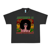 Pigment Black juneteenth is independence Urban Heavy Tee - SublimationCraftShop