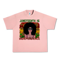 Salmon juneteenth is independence Urban Heavy Tee - SublimationCraftShop