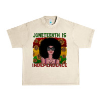 Sandshell juneteenth is independence Urban Heavy Tee - SublimationCraftShop