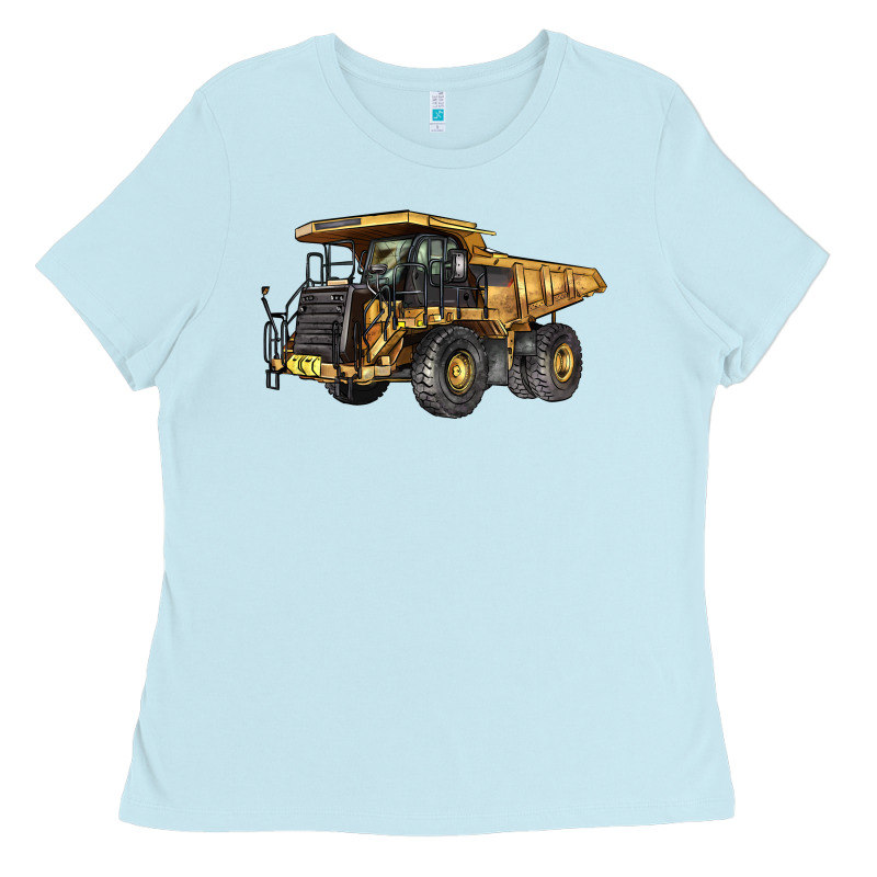 Mining Truck Ladies Tee by LillyAllenDesigns | Teevron