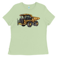 Matcha Mining Truck Ladies Tee - LillyAllenDesigns