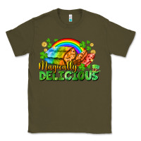 Army Green magically delicious St. Patricks Day Classic Tee - FaDigitalArtStudio