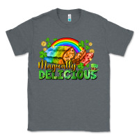 Charcoal Heather magically delicious St. Patricks Day Classic Tee - FaDigitalArtStudio