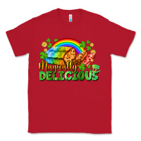 Red magically delicious St. Patricks Day Classic Tee - FaDigitalArtStudio