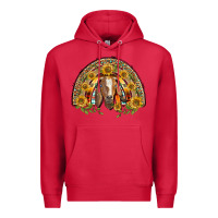 Cardinal Western Leopard Sunflower Goat Rainbow Premium Hoodie - BarkalooDesign