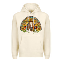 Tofu Western Leopard Sunflower Goat Rainbow Premium Hoodie - BarkalooDesign