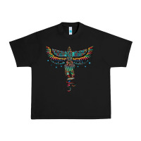 Black aztec serape thunderbird Urban Heavy Tee - RanaPortraitStore