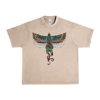 French Oak aztec serape thunderbird Urban Heavy Tee - RanaPortraitStore
