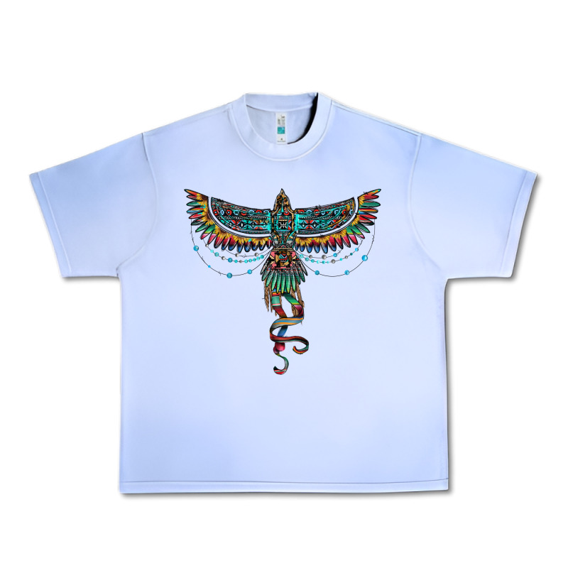 Aztec Serape Thunderbird Urban Heavy Tee by RanaPortraitStore | Teevron