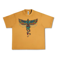Peanut Butter aztec serape thunderbird Urban Heavy Tee - RanaPortraitStore