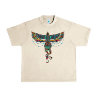 Sandshell aztec serape thunderbird Urban Heavy Tee - RanaPortraitStore