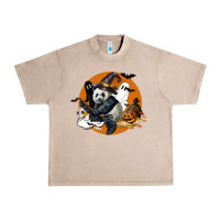 French Oak panda hallowen Urban Heavy Tee - LillyAllenDesigns