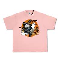 Salmon panda hallowen Urban Heavy Tee - LillyAllenDesigns