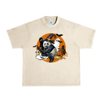 Sandshell panda hallowen Urban Heavy Tee - LillyAllenDesigns