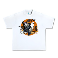 White panda hallowen Urban Heavy Tee - LillyAllenDesigns